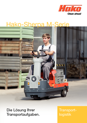 буксирні тягачі Hako Sherpa MX 10