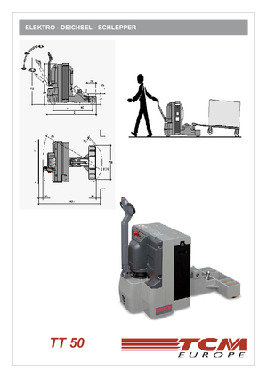 буксирні тягачі TCM TT 50