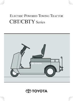 буксирні тягачі Toyota CBT 4 