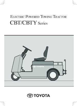 буксирні тягачі Toyota CBT 6 