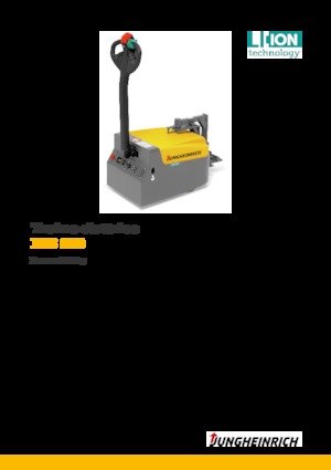 буксирні тягачі Jungheinrich EZS 010