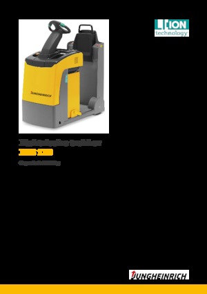 буксирні тягачі Jungheinrich EZS 130