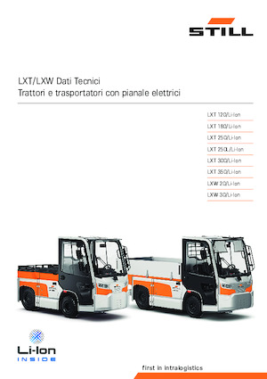 буксирні тягачі Still LXW 30