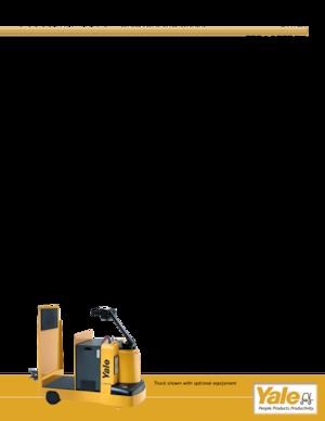 буксирні тягачі Yale MTR007-F