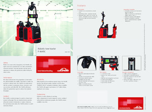 буксирні тягачі Linde P-MATIC