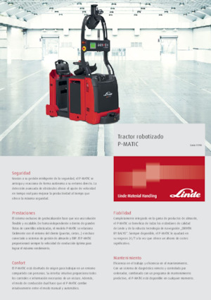 буксирні тягачі Linde P-MATIC
