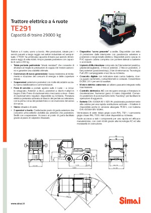 буксирні тягачі Simai TE 291