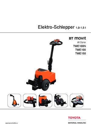 буксирні тягачі BT Movit TWE 100