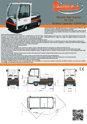 буксирні тягачі Simai TE 151