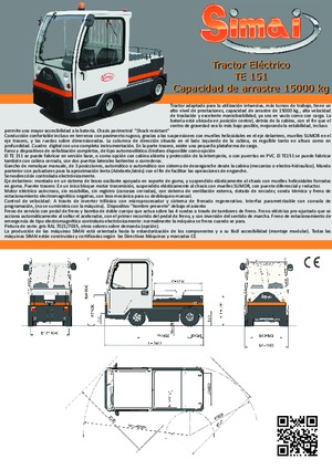 буксирні тягачі Simai TE 151