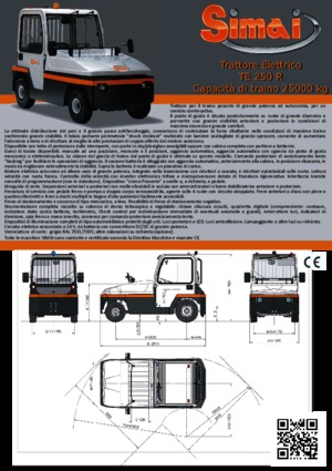 буксирні тягачі Simai TE 250 R