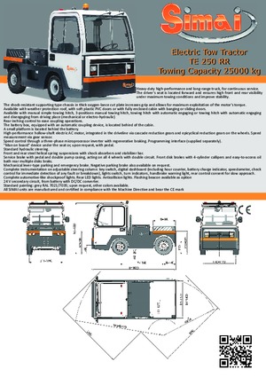 буксирні тягачі Simai TE 250 RR