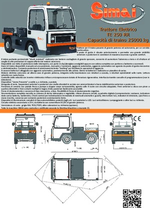 буксирні тягачі Simai TE 250 RR