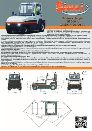 буксирні тягачі Simai TE 600 R