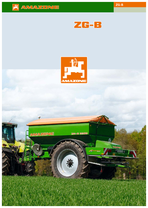 розкидач добрив Amazone ZG-B 5500 