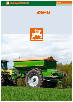 розкидач добрив Amazone ZG-B 5500 