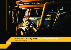 Рухомі баштові крани- штанга струмоприймача - нижнеповоротні Spierings SK487-AT3