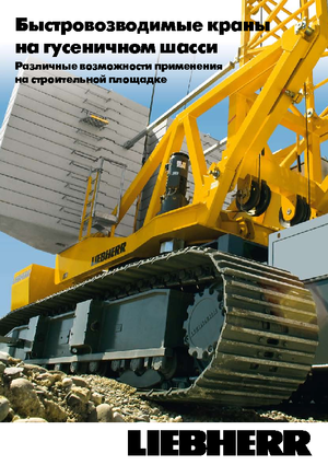 Рухомі баштові крани- штанга струмоприймача - нижнеповоротні Liebherr 32 TTR (FU)