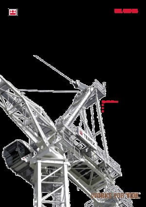 Баштові крани - штанга струмоприймача - верхнеповоротні Terex Comedil (Zeppelin) CTL 430-24