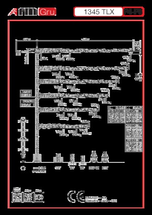 Баштові крани - штанга струмоприймача - верхнеповоротні FM-Gru 1345 TLX P4_P6