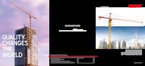 Баштові крани - штанга струмоприймача - верхнеповоротні Sany SYT80