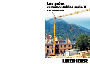 Баштові крани - штанга струмоприймача - нижнеповоротні Liebherr 26 H - 2,0-PU