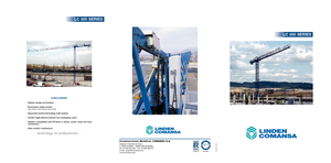 Баштові крани - штанга струмоприймача - верхнеповоротні Comansa 5LC4010