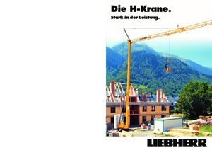 Баштові крани - штанга струмоприймача - нижнеповоротні Liebherr 13 H