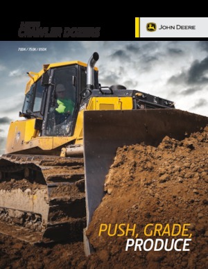 Гусеничні бульдозери John Deere Construction 750K