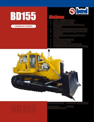 Гусеничні бульдозери Beml BD155