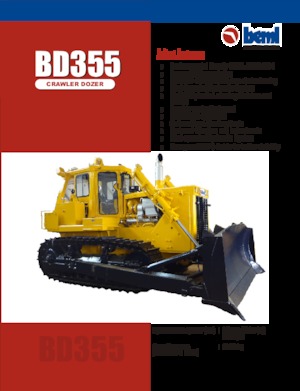 Гусеничні бульдозери Beml BD355