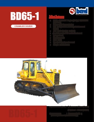 Гусеничні бульдозери Beml BD65-1