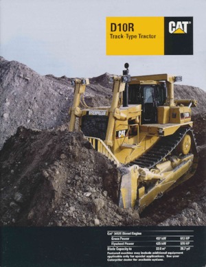 Гусеничні бульдозери Caterpillar D 10 R
