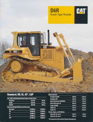 Гусеничні бульдозери Caterpillar D 6 R XL SU