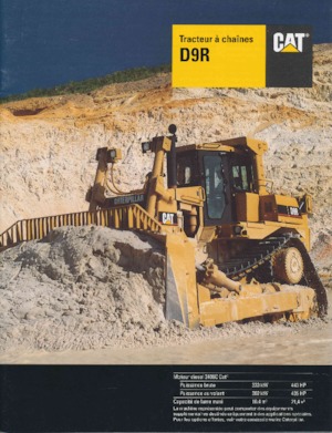 Гусеничні бульдозери Caterpillar D 9 R