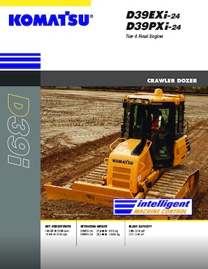 Гусеничні бульдозери Komatsu D39PXi-24