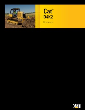 Гусеничні бульдозери Caterpillar D4K2 XL