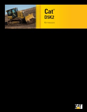 Гусеничні бульдозери Caterpillar D5K2 XL