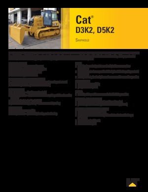 Гусеничні бульдозери Caterpillar D5K2 XL SHIPHOLD/PORT HANDLING