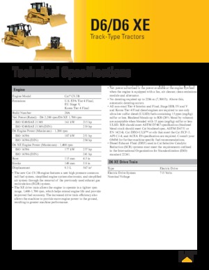 Гусеничні бульдозери Caterpillar D6