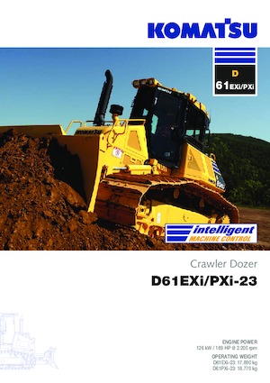 Гусеничні бульдозери Komatsu D61EXi-23
