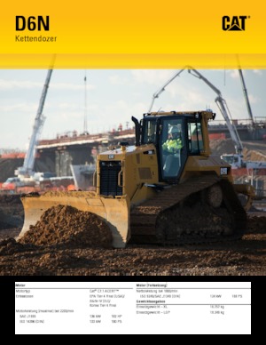 Гусеничні бульдозери Caterpillar D6N LGP