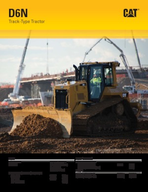 Гусеничні бульдозери Caterpillar D6N LGP
