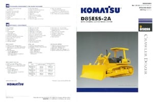 Гусеничні бульдозери Komatsu D85ESS-2A