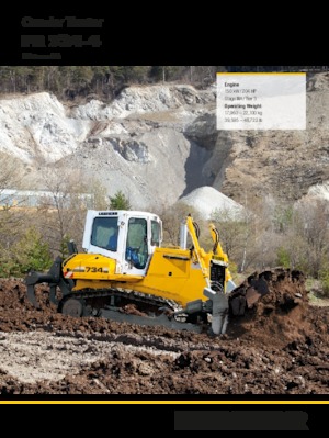 Гусеничні бульдозери Liebherr PR 734-4 L