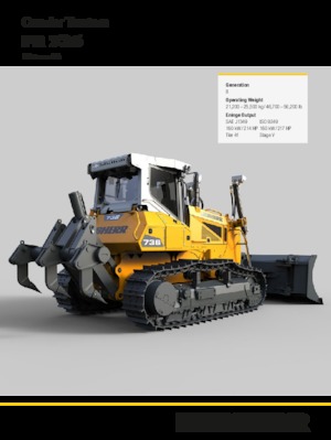 Гусеничні бульдозери Liebherr PR 736 L G8.0