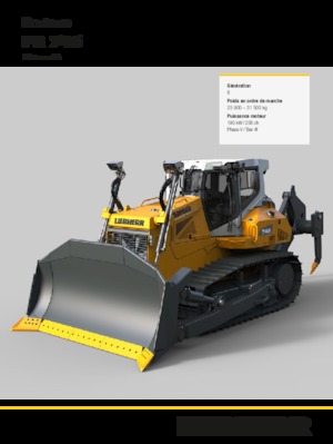 Гусеничні бульдозери Liebherr PR 746 LGP G8.0