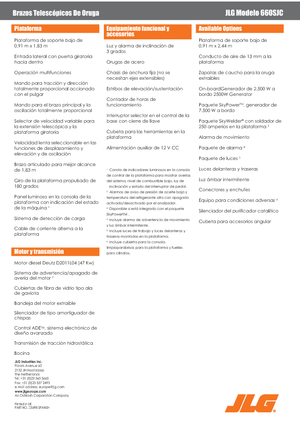 Гусеничні телескопічні підйомники JLG 660SJC