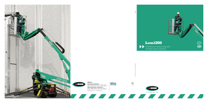 Гусеничні підйомники з шарнірною стрілою Kato Imer Lem 1200