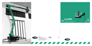 Гусеничні підйомники з шарнірною стрілою Kato Imer Lem 2200